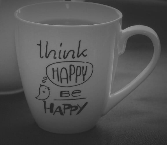 think happy be happy