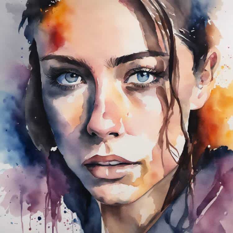 woman losing the battle against drug addiction